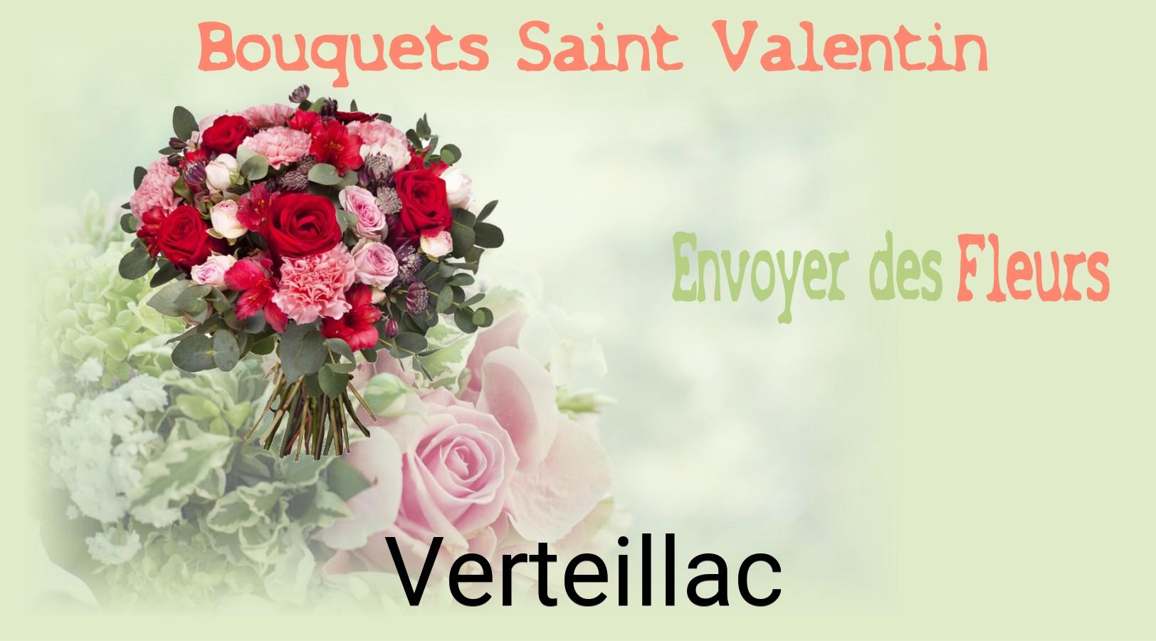 Roses de Saint-Valentin livrées à Verteillac